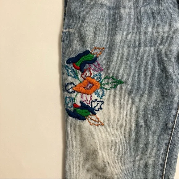 Y2K BILLABONG embroidered flare jeans - Picture 3 of 6